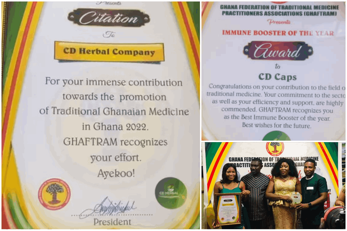 CD Herbal Named The Best Immune Booster For The Year 2022/2023. CD Herbal Named The Best Immune Booster For The Year 2022/2023.